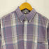 ヴァンヒューゼン VAN HEUSEN 417 AUTHENTIC SHIRTWEAR オーセンティックシャツウェア 90S 韓国製 ボタンダウン半袖チェックシャツ メンズ import:M