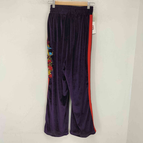 チュウカタベタイ Tiger track pants 刺繍入り トラックパンツ レディース JPN:M