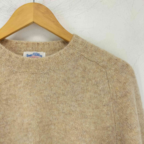 ジェイプレス J.PRESS SHAGGY DOG ウール クルーネックセーター メンズ JPN:L