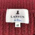 ランバンオンブルー LANVIN en Bleu ウール クルーネック セーター レディース EUR:48