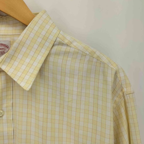ブルックスブラザーズ BROOKS BROTHERS MAKERS レギュラーカラー長袖チェックシャツ メンズ
