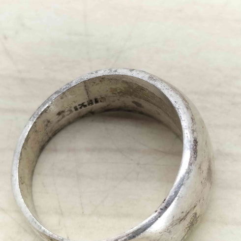 Mexico 925 silver 刻印 メキシコ シルバー リング #16 メンズ 16号