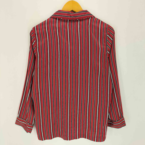 チャップス CHAPS シルクライク ストライプパジャマセットアップ レディース M