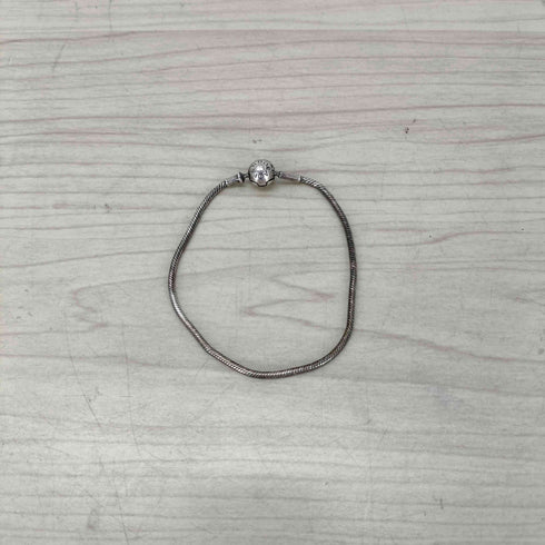 パンドラ PANDORA S 925 silver 刻印 シルバー 変形 ボールチェーン バングル ブレスレット レディース