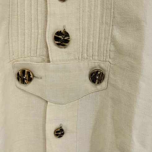 リネンチロルシャツ メンズ import:XL