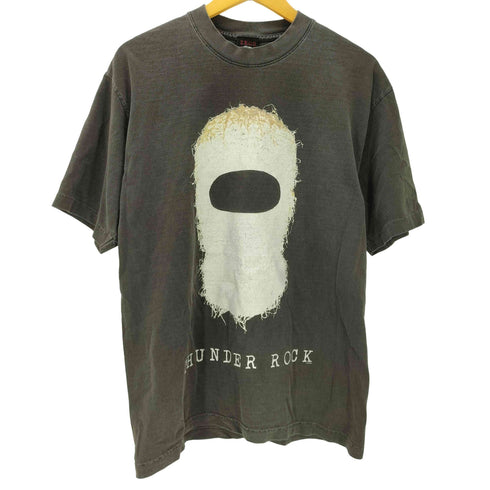 ZEUS ボディ ピグメントダイ 加工 S/S プリント ロック バンド Tシャツ THUNDER ROCK 2024 SOLU メンズ JPN:M
