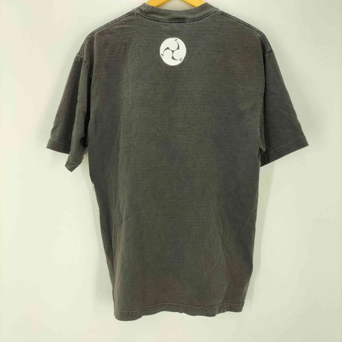 ZEUS ボディ ピグメントダイ 加工 S/S プリント ロック バンド Tシャツ THUNDER ROCK 2024 SOLU メンズ JPN:M