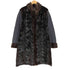 real fur jacket リアルファージャケット 袖キルティング レディース