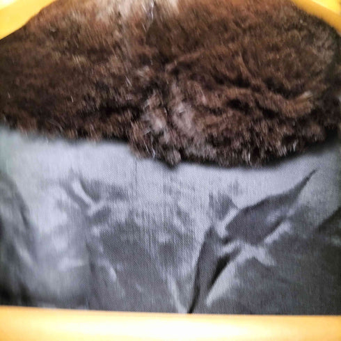 real fur jacket リアルファージャケット 袖キルティング レディース