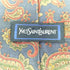 イヴサンローラン Yves Saint Laurent ペイズリー柄 シルクネクタイ メンズ