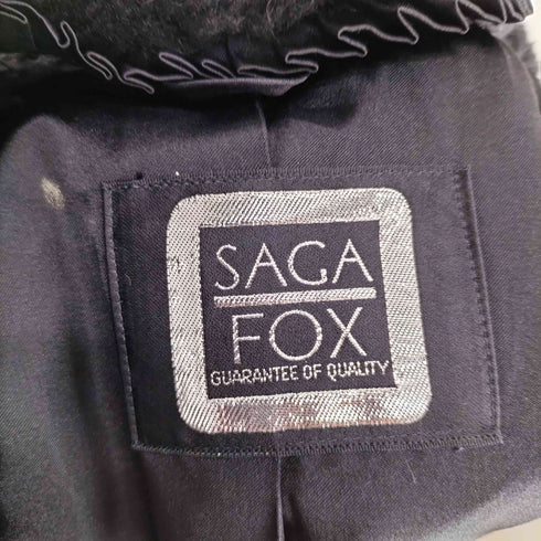 サガフォックス SAGA FOX 銀サガ real fox fur jacket フォックスファージャケット レディース FREE
