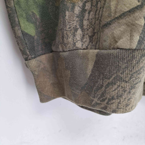 ace outdoor USA製 リアルツリーカモ スウェット メンズ import:XL