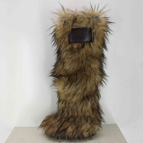 イエロー YELLO BEAR HUG LONG BOOTS ベアーハグロングブーツ レディース M