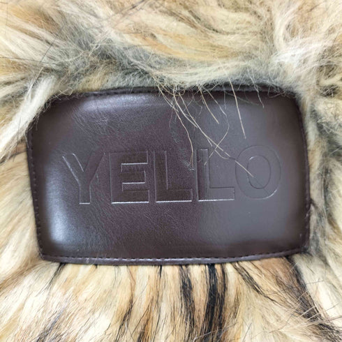 イエロー YELLO BEAR HUG LONG BOOTS ベアーハグロングブーツ レディース M