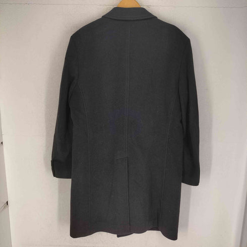 OXISLAND Angola アンゴラ混 比翼 チェスターコート メンズ JPN:M