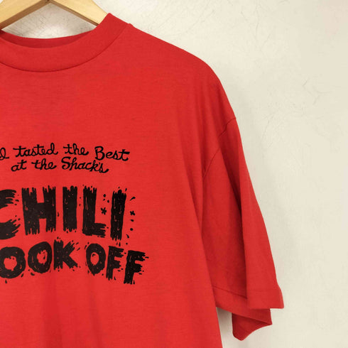 ヘインズ Hanes 90S Fiffy-Fiffy 袖シングル プリント S/S クルーネックTシャツ メンズ import:XL