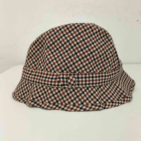 アクアスキュータム AQUASCUTUM MADE IN ENGLAND チェック柄ハット レディース 57