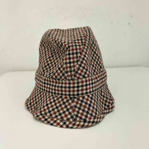 アクアスキュータム AQUASCUTUM MADE IN ENGLAND チェック柄ハット レディース 57