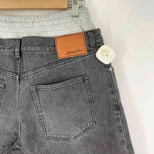 アトモスピンク ATMOS PINK Layered Denim Half Pant ハーフパンツ レディース JPN:M