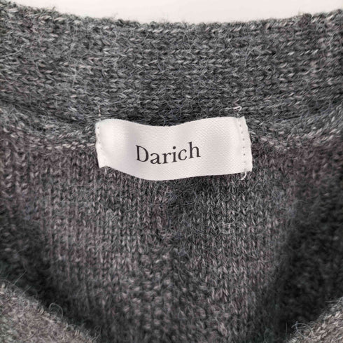 ダーリッチ Darich ショルダーリボンVネックニットトップス レディース FREE