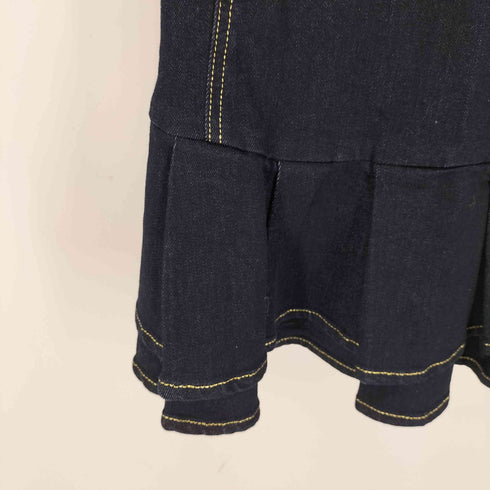 ダーリッチ Darich ダブルプリーツデニムミニワンピース レディース FREE