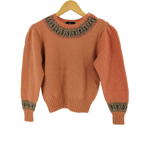 ラルフローレン RALPH LAUREN 90s ウール ノルディック ニット レディース M