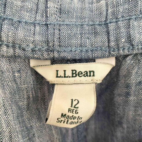 エルエルビーン L.L.Bean リネン イージー ワイド パンツ メンズ 12