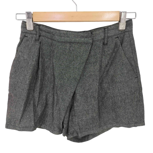 エムエムシックスメゾンマルタンマルジェラ MM6 Maison Martin Margiela ネップファブリック タックショーツ レディース 38