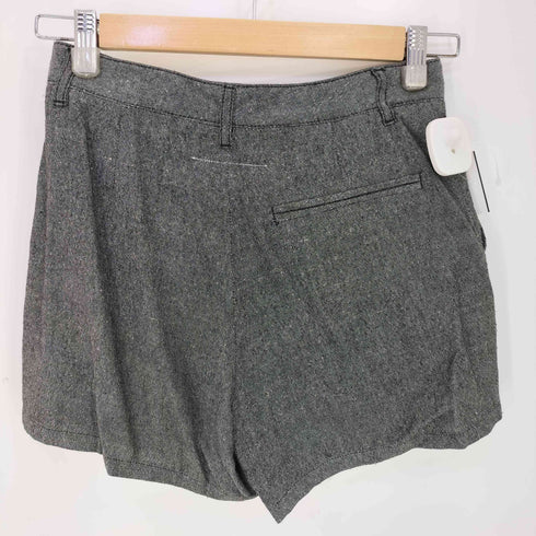 エムエムシックスメゾンマルタンマルジェラ MM6 Maison Martin Margiela ネップファブリック タックショーツ レディース 38