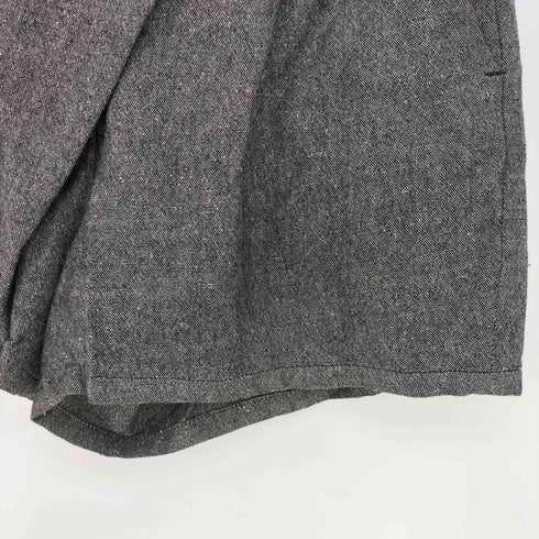 エムエムシックスメゾンマルタンマルジェラ MM6 Maison Martin Margiela ネップファブリック タックショーツ レディース 38