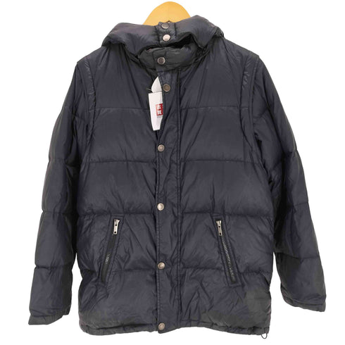バーバリーロンドン BURBERRY LONDON デタッチャブルスリーブ ダウンジャケット レディース 160A