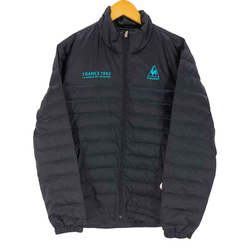 ルコックスポルティフ le coq sportif 軽量ライトダウンジャケット メンズ M