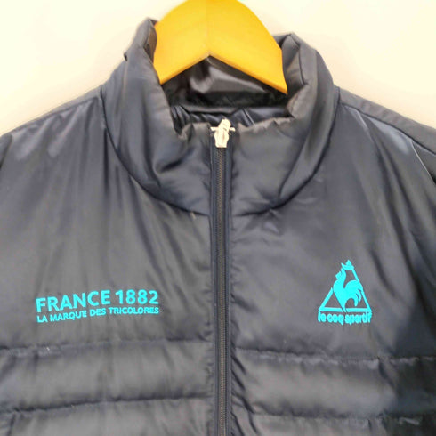 ルコックスポルティフ le coq sportif 軽量ライトダウンジャケット メンズ M