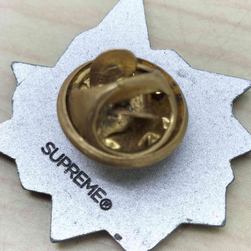 シュプリーム Supreme × nate lowman 26SS Bullet Hole pun Black バレット ホール ピンズ ブラック 弾痕 メンズ