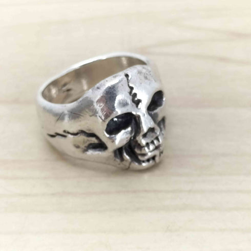 アワーレガシィー OUR LEGACY 26SS Cranium Ring 925 silver 刻印 シルバー スカル 髑髏 ドクロ クレイニアム リング M メンズ M