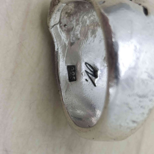 アワーレガシィー OUR LEGACY 26SS Cranium Ring 925 silver 刻印 シルバー スカル 髑髏 ドクロ クレイニアム リング M メンズ M