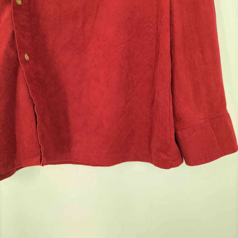KINGSPORT 70S L/S デカ襟 パイル シャツ 襟芯 vintage ヴィンテージ メンズ import:XL