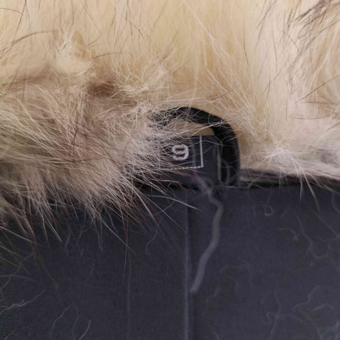 suede&fur 襟ファー スエードロングコート レディース JPN:9号