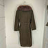 Perma Stone suede&fur 襟ファー スエードロングコート レディース JPN:13号