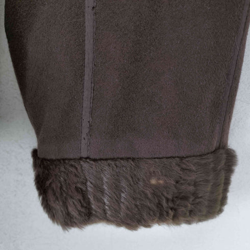 Stella Doro CASHMERE 100% rabbit fur ラビットファー ライナー付き カシミヤ コート レディース FREE