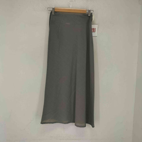 ヨウジヤマモト Yohji Yamamoto +NOIR ウール混 ロング スカート レディース JPN:2