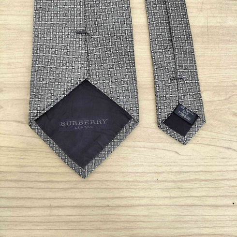 バーバリーロンドン BURBERRY LONDON ホース刺繍 総柄 ネクタイ メンズ