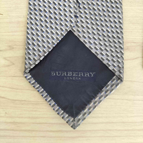 バーバリーロンドン BURBERRY LONDON ホース刺繍 総柄 ネクタイ メンズ