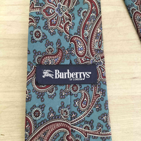 バーバリーズ BURBERRYS ペイズリー柄 ネクタイ メンズ