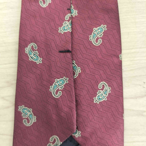 イヴサンローラン Yves Saint Laurent ペイズリー柄 ネクタイ メンズ