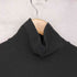 ヨウジヤマモト Yohji Yamamoto +NOIR 袖フェイクファー タートルネック ニット レディース JPN:3
