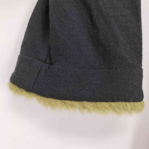 ヨウジヤマモト Yohji Yamamoto +NOIR 袖フェイクファー タートルネック ニット レディース JPN:3