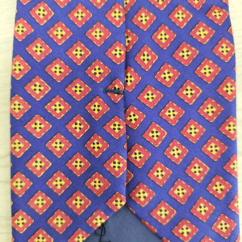 イヴサンローラン Yves Saint Laurent 総柄 シルク ネクタイ メンズ