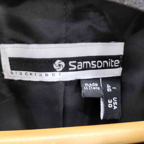 サムソナイト Samsonite ウール100 ロング ピーコート メンズ EUR:46