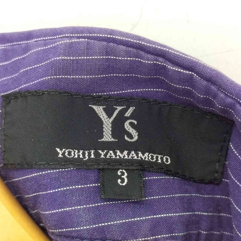 ワイズ Ys ストライプ ノースリーブ ブラウス レディース JPN:3
